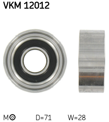 rola intinzator,curea distributie VKM 12012 SKF